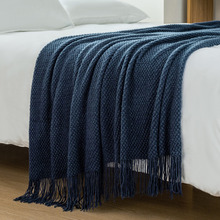 Fassett Knitted Throw